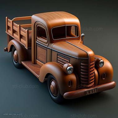 3D model Studebaker E series truck (STL)